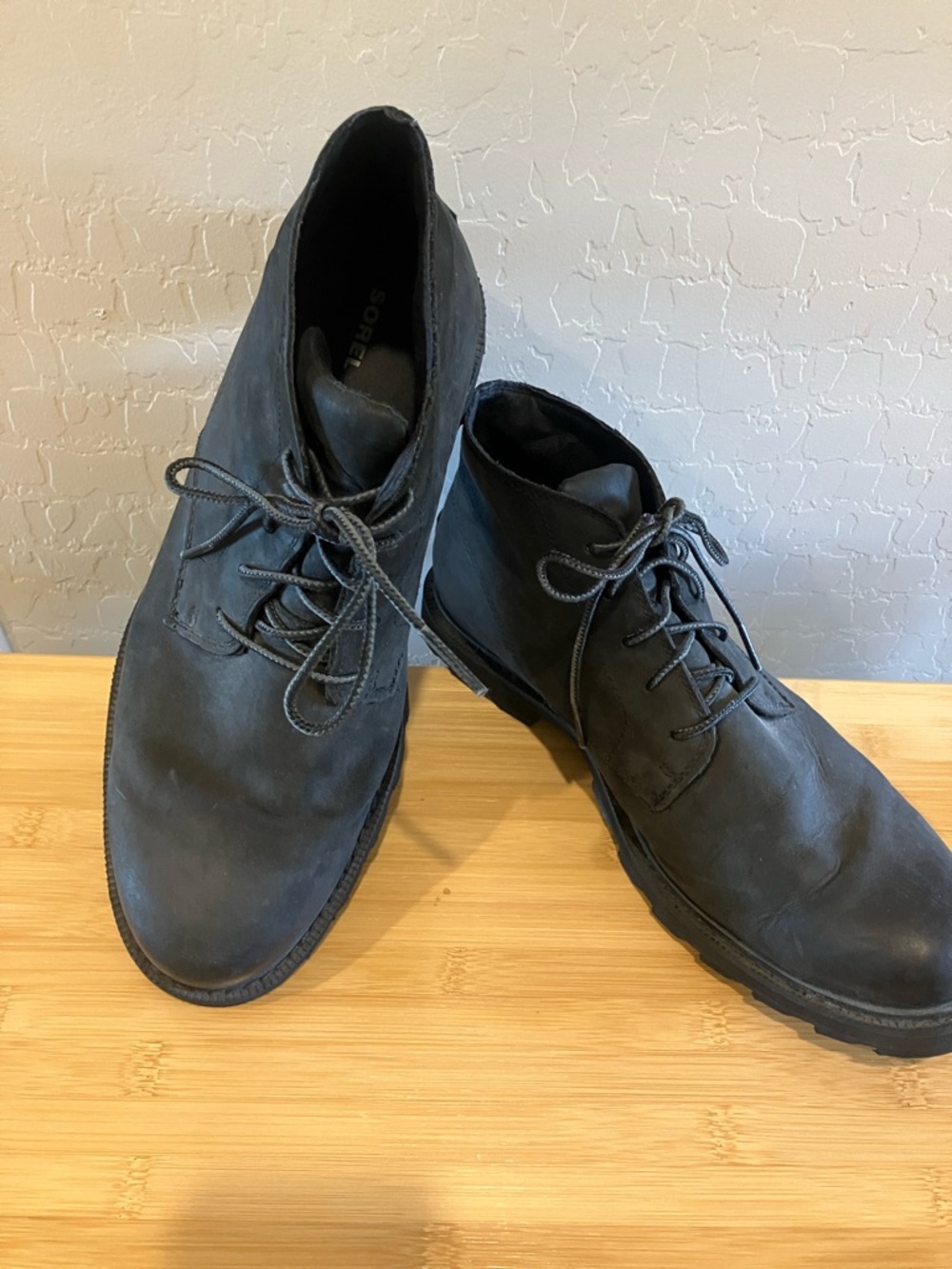 Sorel Men's Black Nubuck Chukka Boots